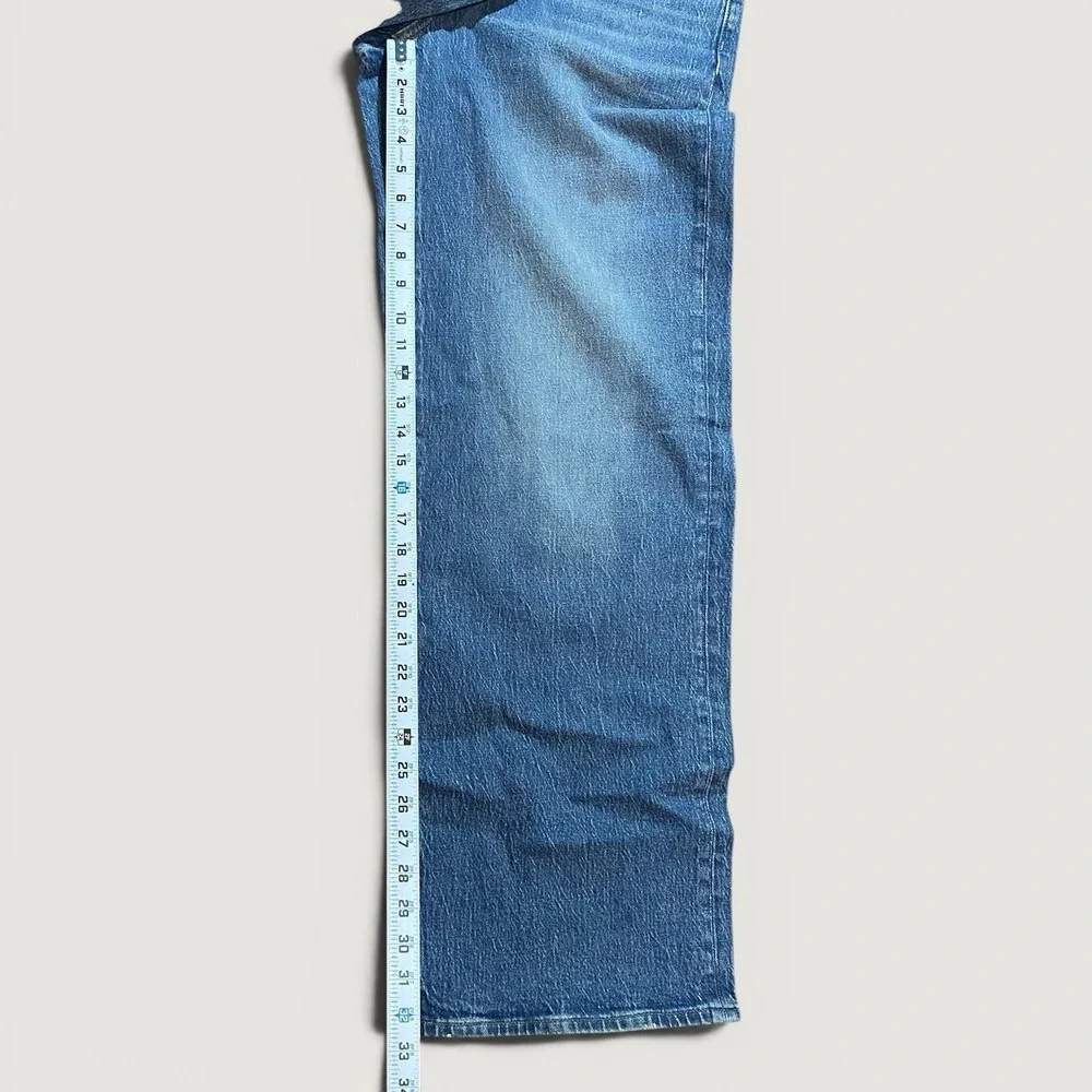 Madewell NWT Tall Curvy Perfect Vintage Wide Leg Jeans Harvey Wash 30T Tall